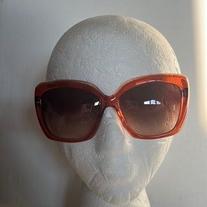 EMILIO PUCCI EP720S women's Brown Square Sunglasses